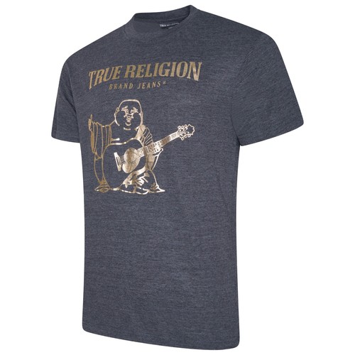 T-shirt uomo vera religione stampa grafica manica corta girocollo maglietta - Foto 3 di 17