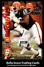 1995 Fleer Tony Jones #83 Cleveland Browns NFL Football