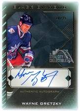 Wayne Gretzky 2021-22 Upper Deck Black Diamond Autograph Card #BDB-WG 24/25