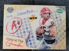 2024 Bowman Best University Carson Beck Making the Grade Superfractor 1/1 QB UGA