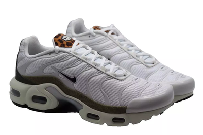 Nike Air Max Plus One Sneakers White Leopard Trainers TN Shoes
