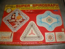 1969 KENNERS 2400 SUPER SPIROGRAPH DRAWINGS DESIGN BOOK