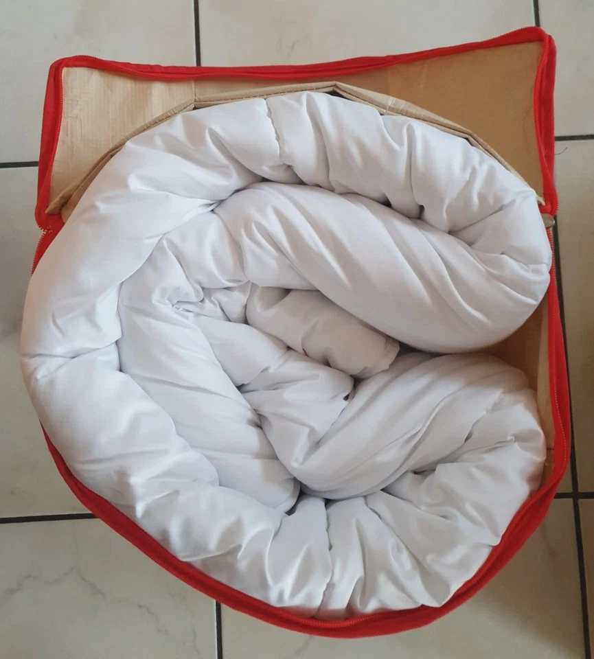 Couette tempérée éco environnement neuve 140 x 200 cm Dodo - Photo 3/4