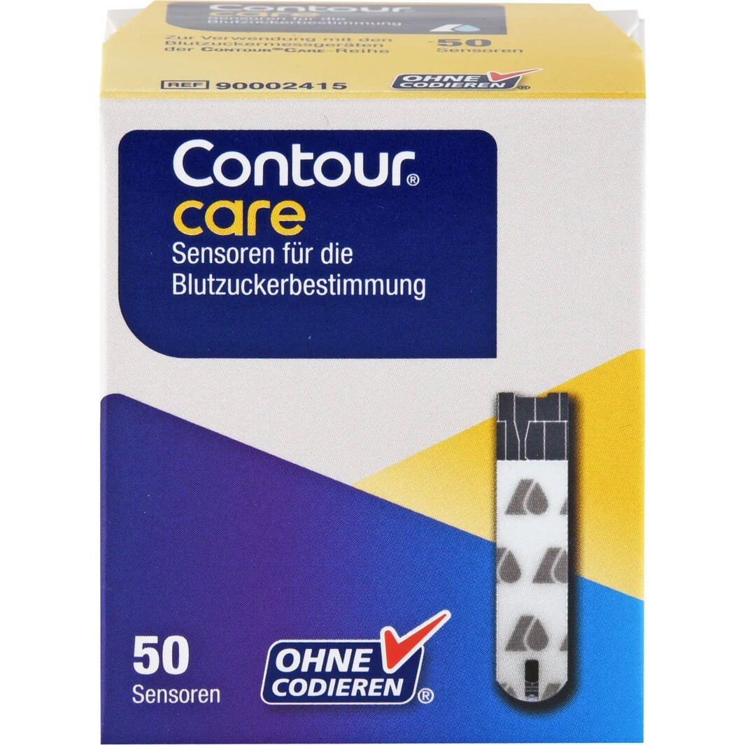 Contour Care Test Strips 50pcs New 2025