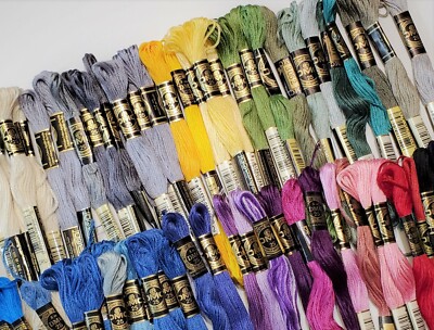 DMC Embroidery Thread Floss per ONE SKEIN Colors # 900 - 996 NEW UNUSED