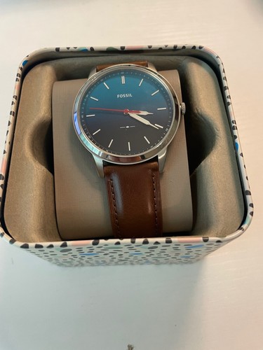 hand Brown Leather 44mm Watch FS5440 | eBay