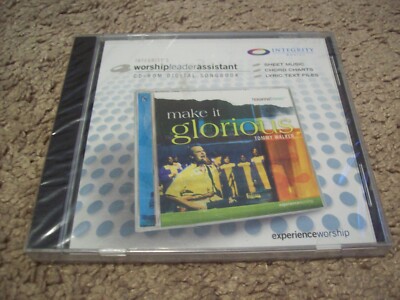 Integrity Digital Songbook  Tommy Walker - Make It Glorious CD *RARE* 2004 *NEW*