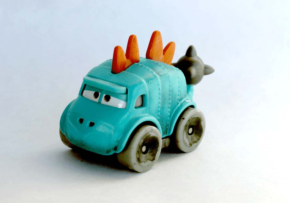 Disney Pixar Cars On The Road 2022 Mini Racer Ankylosaurus