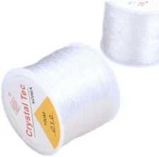 1.0 Elastic Thread Stretchy Cord Jewelry Making Accessories 文玩水晶弹力线穿珠子手串牛筋绳