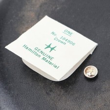 NOS Hamilton Watch Crown Part 184906 New Old Stock Genuine Watchmakers C1D5 