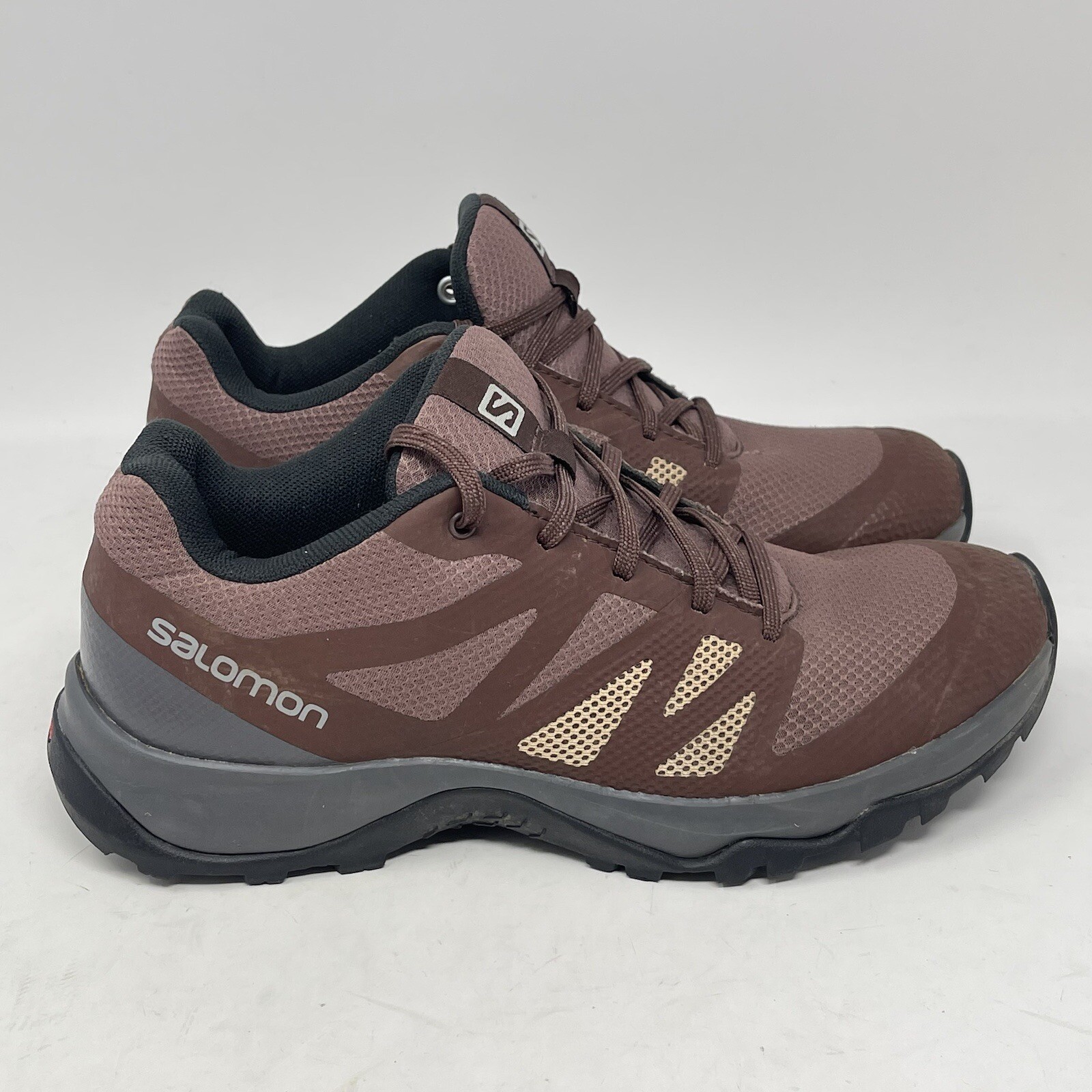 Scarpe Salomon Kaneo donna 7 marroni escursionismo trail running passeggio outdoor sneakers