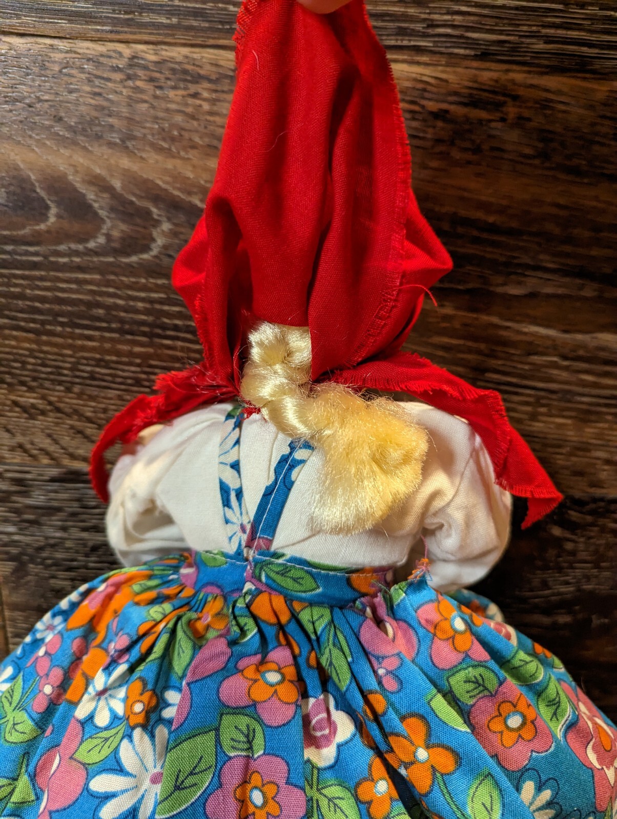 Russian Tea Cosy Cozy Doll Teapot Cover Cloth Folk Art Lady Babushka