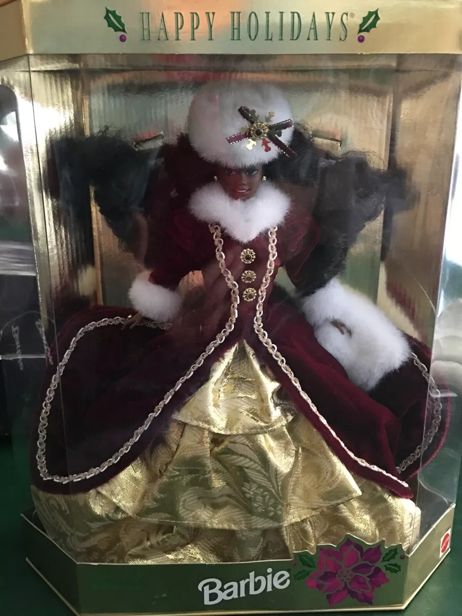 Mattel 1996 “Happy Holiday's” African American Barbie Doll | eBay