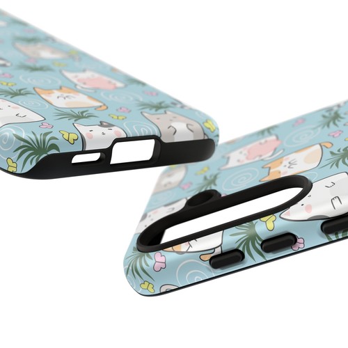 Cute Cat Phone Case, Kawaii Cat Lovers Mobile Cover - 第 232/277 張圖片