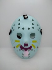 Halloween Scary Freddy Jason Voorhees Friday 13th Cosplay Mask Blue