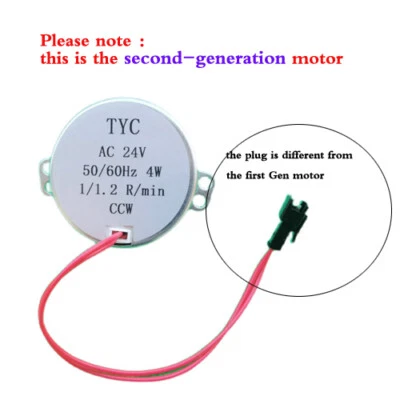 2nd Gen Simply Clean Litter Box Conveyor Motor For Petsafe Belt Bowl Chassis CCW