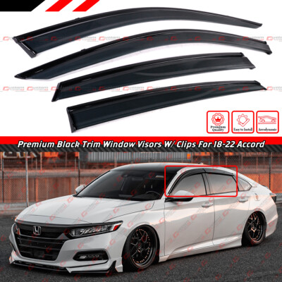 BWEN Side Window Sunshades For Honda Accord 2018-2022 – Magnetic, Blocks Heat & UV, Privacy