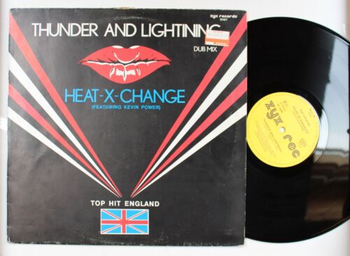Heat-X-Change Thunder And Lightning GER 12in 1984 Disco Hi NRG Synthpop - Picture 1 of 1