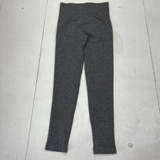 Dark Gray Seamless Full-Length Ankle Leggings Women's Size Small NEW