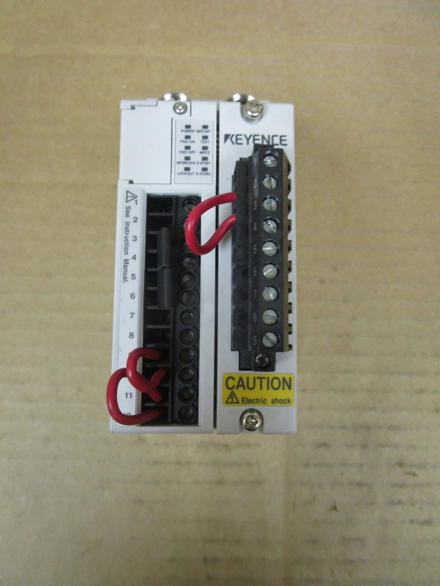 KEYENCE SAFETY CONTROL UNIT SL-R11 24Vdc 150mA | eBay