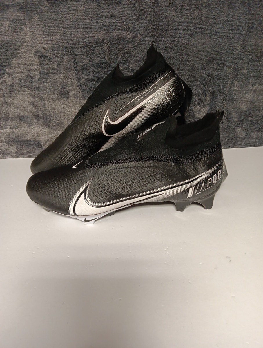 Nike Vapor Edge Elite 360 Flyknit Black Football Cleats CV6317-001 Men’s Sz 15 W Nike Vapor Edge Elite 360 Flyknit Football Cleats Black  main image 2