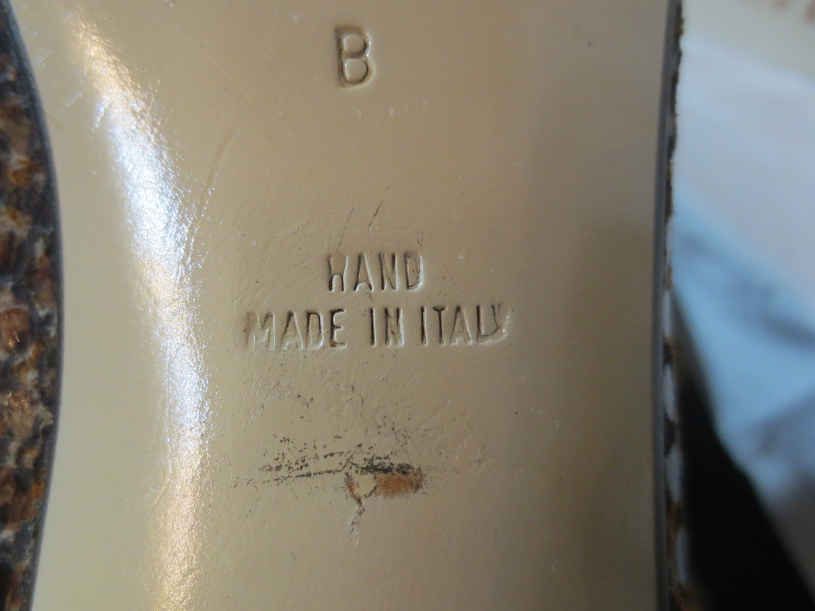 Walter Steiger Leather Leopard pattern Snake Skin… - image 8