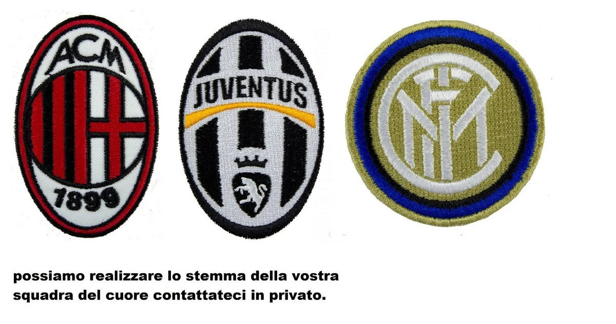 Patch Scudetto INTER Termoadesiva – Ricamo 5,5 X 5,5 Cm – Toppa Per Stoffa, Maglie, Zaini - 3