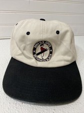VINTAGE 2002 US Open Bethpage Black Hat Cap Golf Adjustable Back *Made In USA*