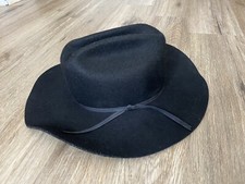 Vintage Bradford Western by Resistol Black Left Cowboy Hat USA