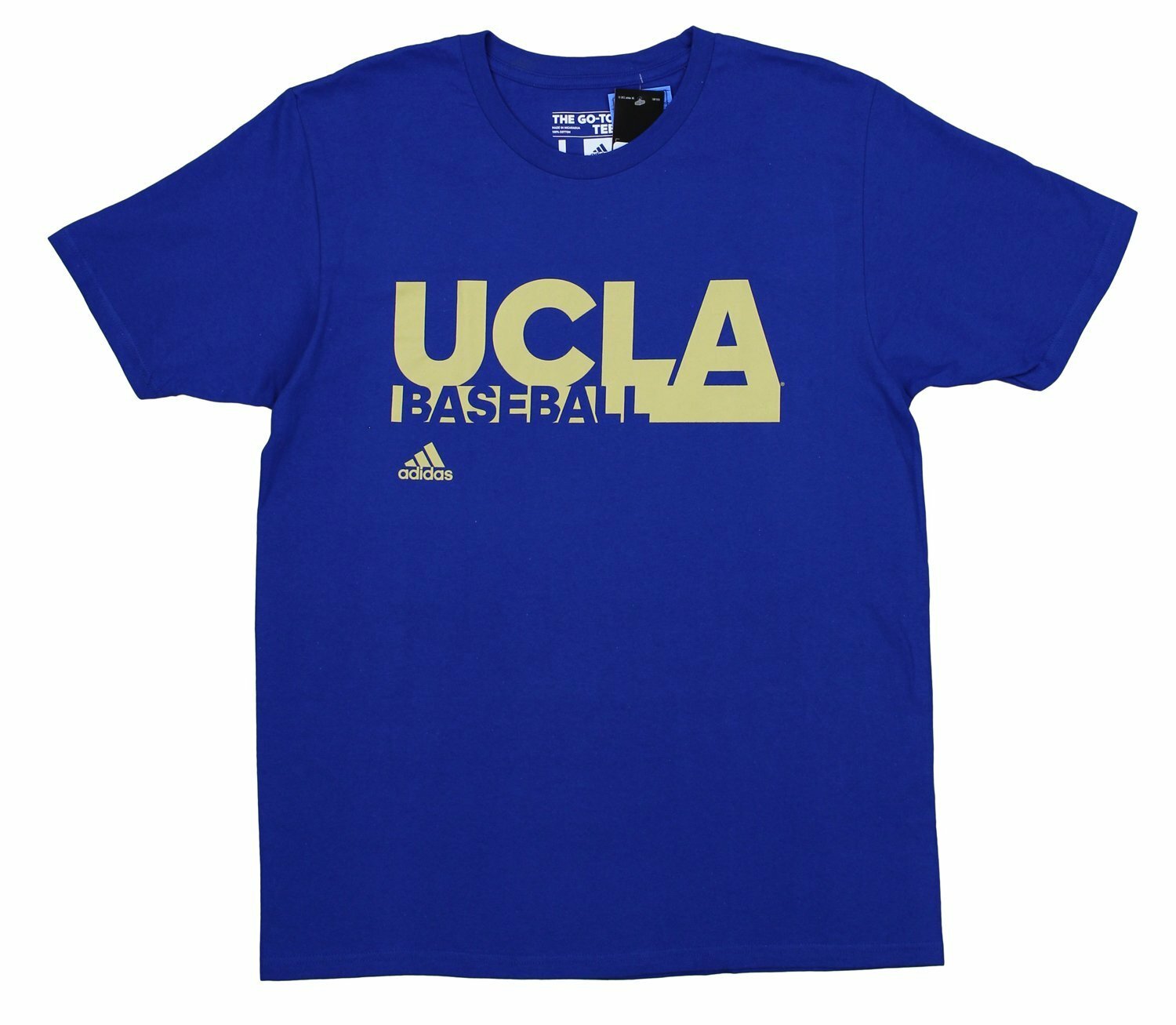 Футболка Adidas NCAA Mens UCLA Bruins Team Baseball Go To, синяя