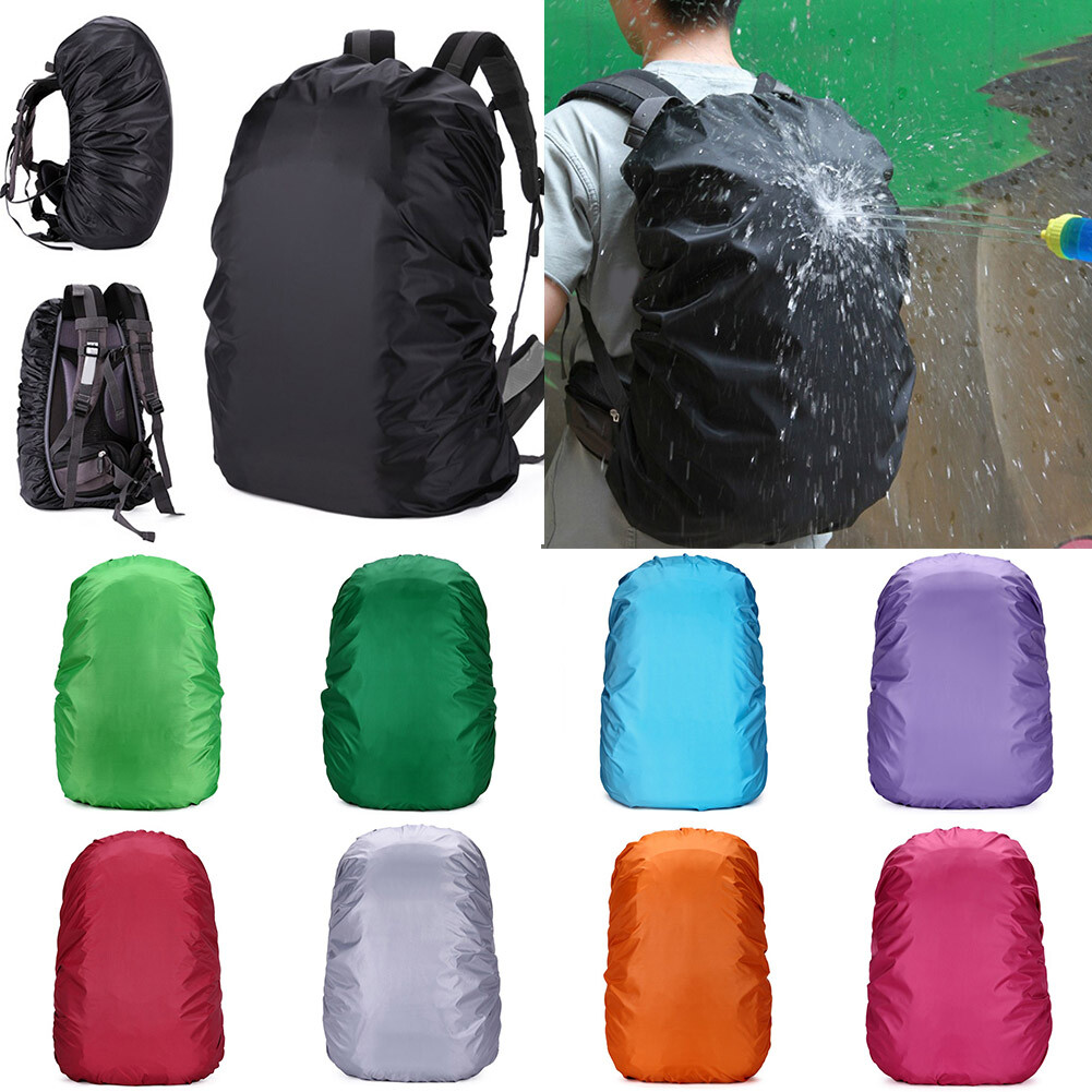20L-80L Waterproof Backpack Cover Bag Camping Hiking Outdoor Rucksack Rain  Dust | eBay