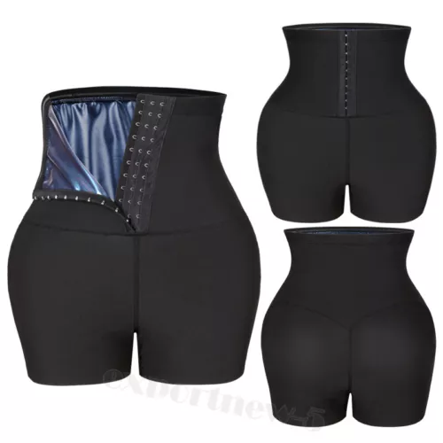 Sauna Leggings für Damen Jogginghose High Waist Kompressionsshorts Abnehmen Hot - Bild 37 von 43