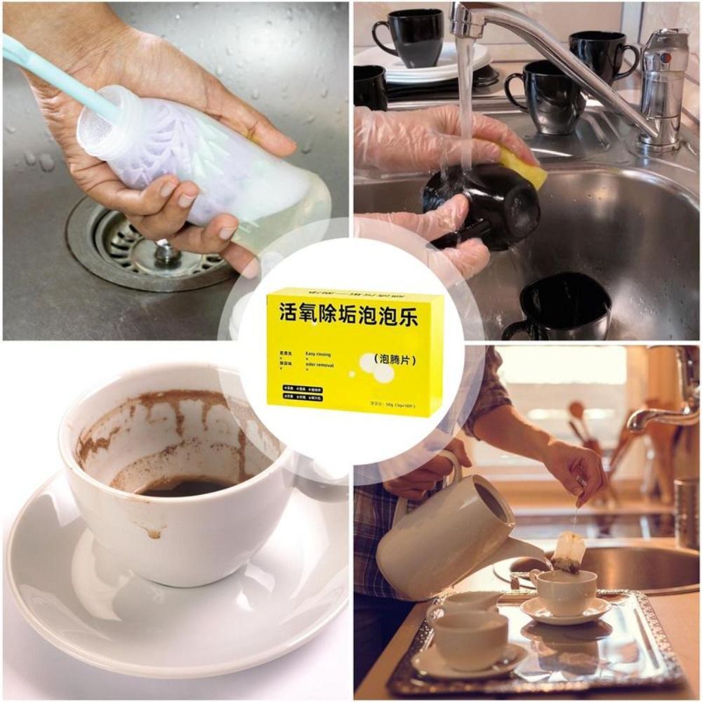 Decontamination Descaling Stain Remover Coffee Mug Teapots Cleaner eBay