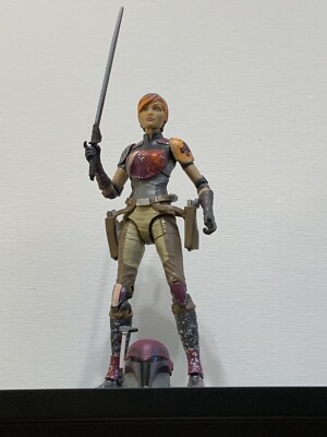 Star Wars Black Series Rebels Sabine Wren + Darth Maul 6 Inch Figure Set