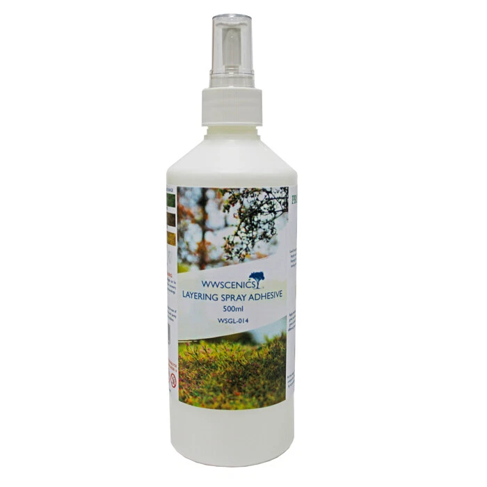 WWS Static Grass Layering Spray Adhesive - 500ml