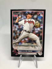 Bryce Elder 2022 Topps UK Edition Black /125 Card #214 Braves