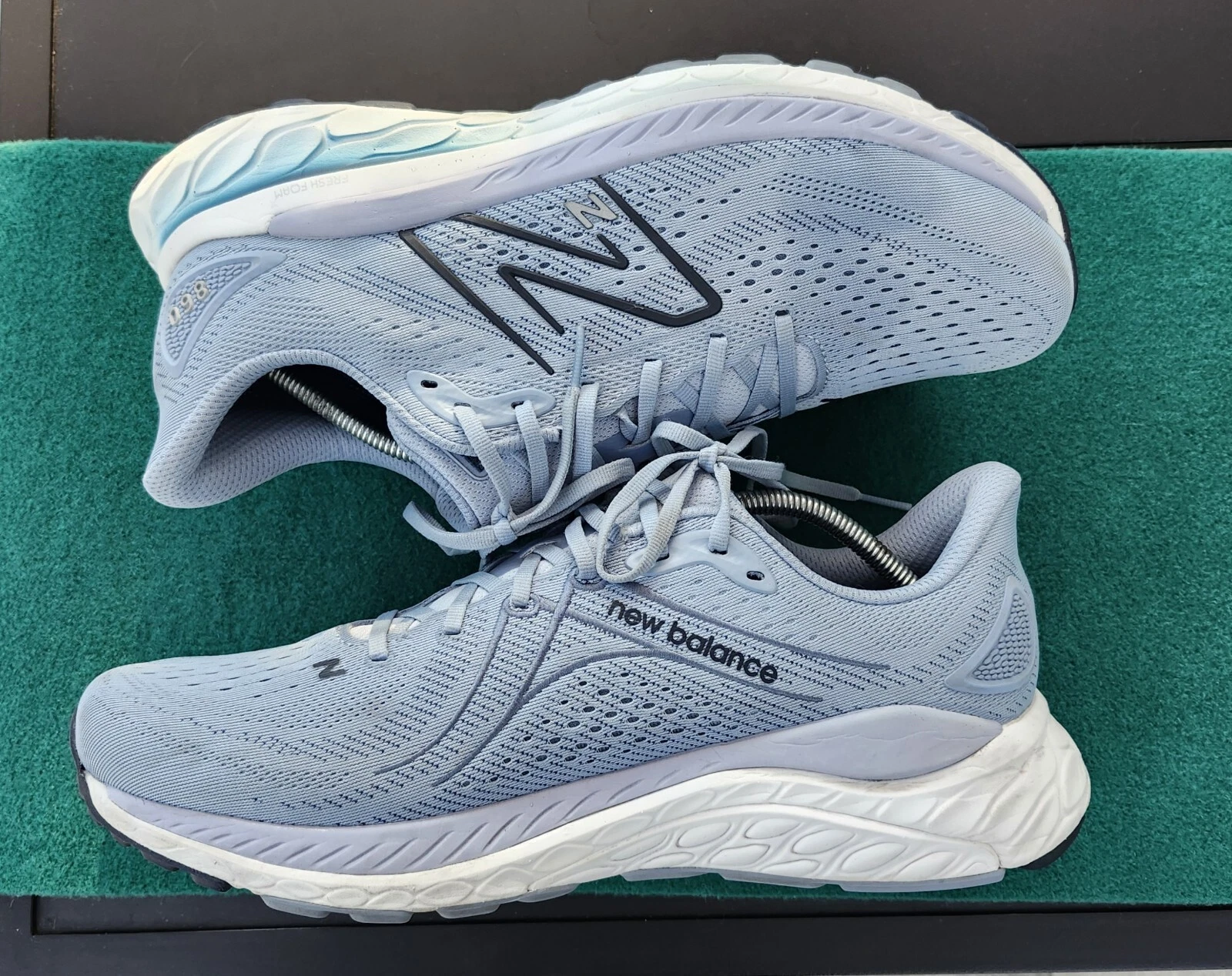 Sneakers New Balance Uomo Fresh Foam X860 Taglia Uomo US 13 Blu Grigio M860G13