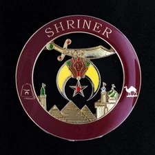 Die Cast Auto Emblem - Shriner (SHA-200)