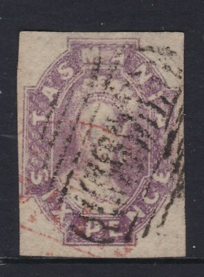 Collection Timbres Australie Van Diemen's Land & Tasmanie 1853-1871 - 13 Timbres Occasion F-VF