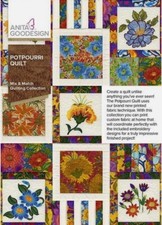 Potpourri Quilt Anita Goodesign Embroidery Machine Design CD BRAND NEW