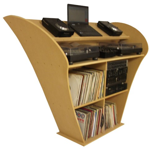 DJ Turntable Table Deck Stand for CDJ's 1210s Mixer Laptop amp Sound