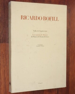 ARCHITECTURE Ricardo Bofill ARCHITEKTURWERKSTATT L'Equerre EO 1981 dreisprachig