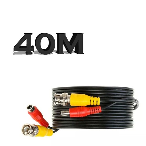 10M 20M 50M BNC Cable Power Lead Video DC CCTV Security Camera DVR Recorder Wire - Picture 15 of 23