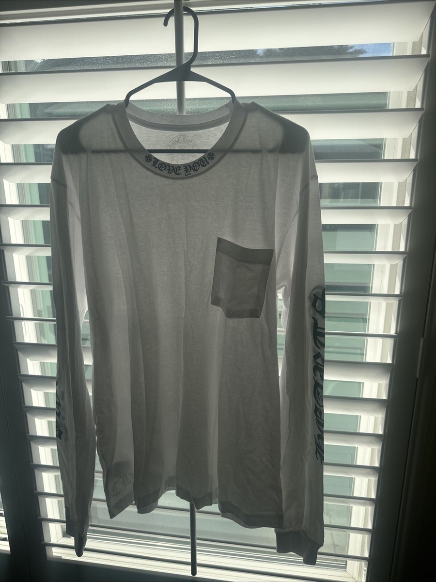 クロムハーツ　chromehearts LOVE you Tシャツ xs CHROME HEARTS（クロムハーツ） NECK love you LOGO S/S TEE ネック