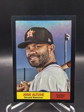 2024 Topps Archives - 1961 Topps Jose Altuve #59 Black Foilboard