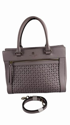 Kate Spade Perri Lane Romy Shoulder Handle Bag Leather Light Purple