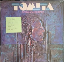 Tomita Pictures At An Exhibition Vinyl Record LP VG/VG ARL1-0838 1975