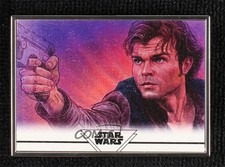 2021 Star Wars: Stellar Signatures Reproductions Han Solo Dan Bergren Sketch 1j8
