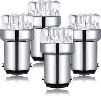 4 Pieces LED 90 Bulb 1004 Marine LED Replacement Bulb BA15D LED Bulb for Boat Na