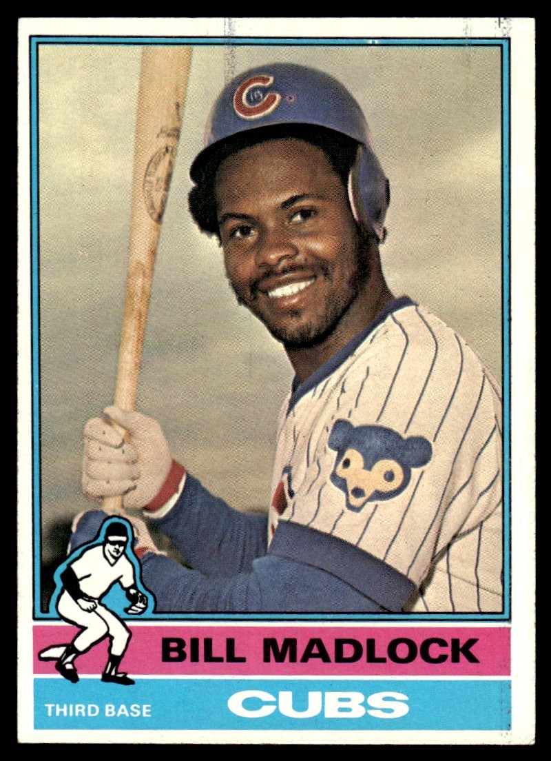 1976 Topps Bill Madlock Chicago Cubs #640